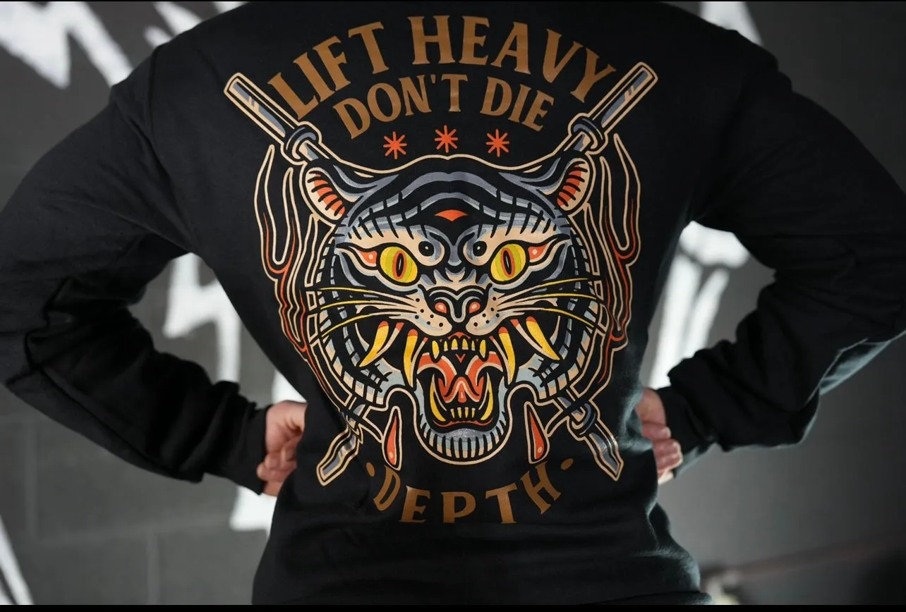 (                                                                                                                                                                                                                     Lift Heavy Dont Die Sweater