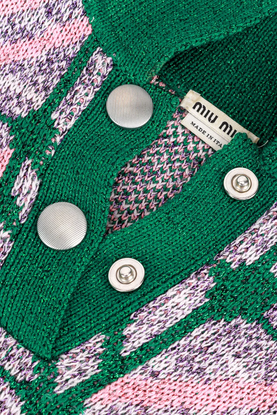 2014 F/W Check Knit Mini Skirt Set
