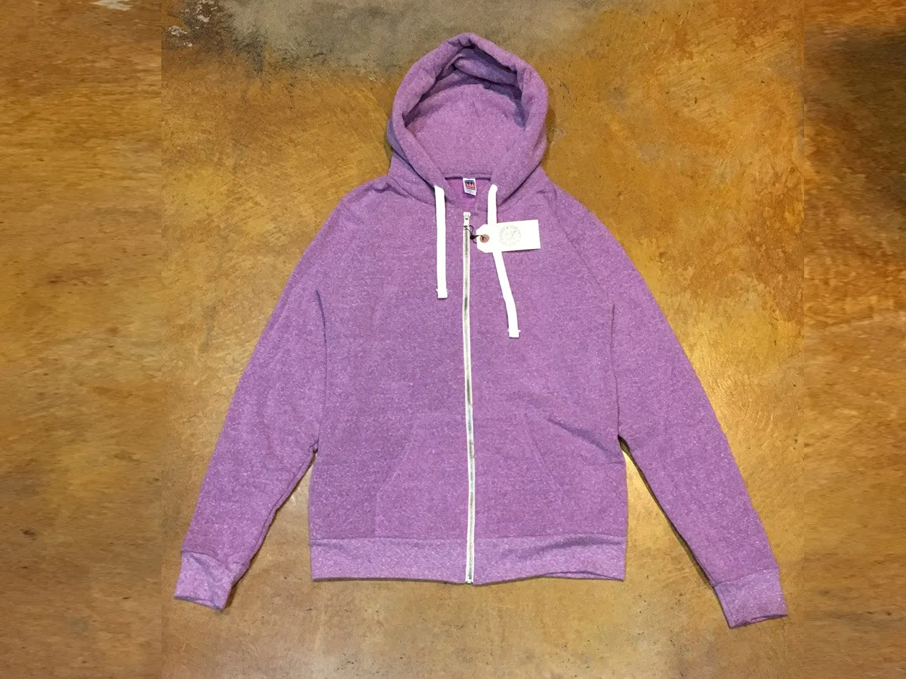 25050 Royal Apparel Triblend Fullzip Hoody