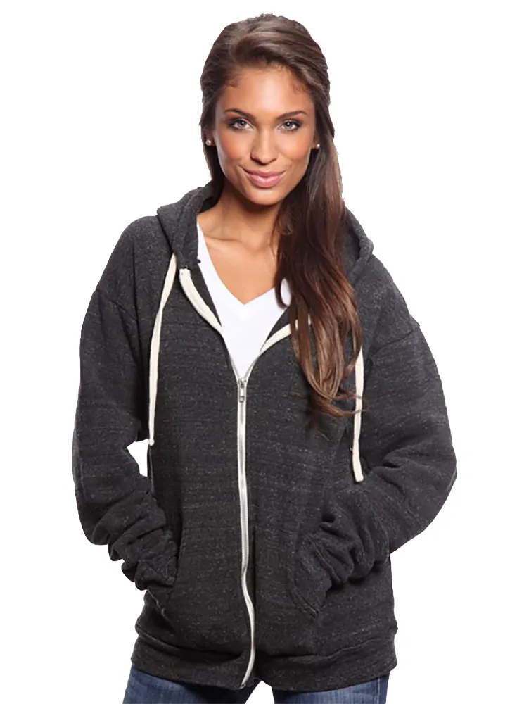 25050 Royal Apparel Triblend Fullzip Hoody