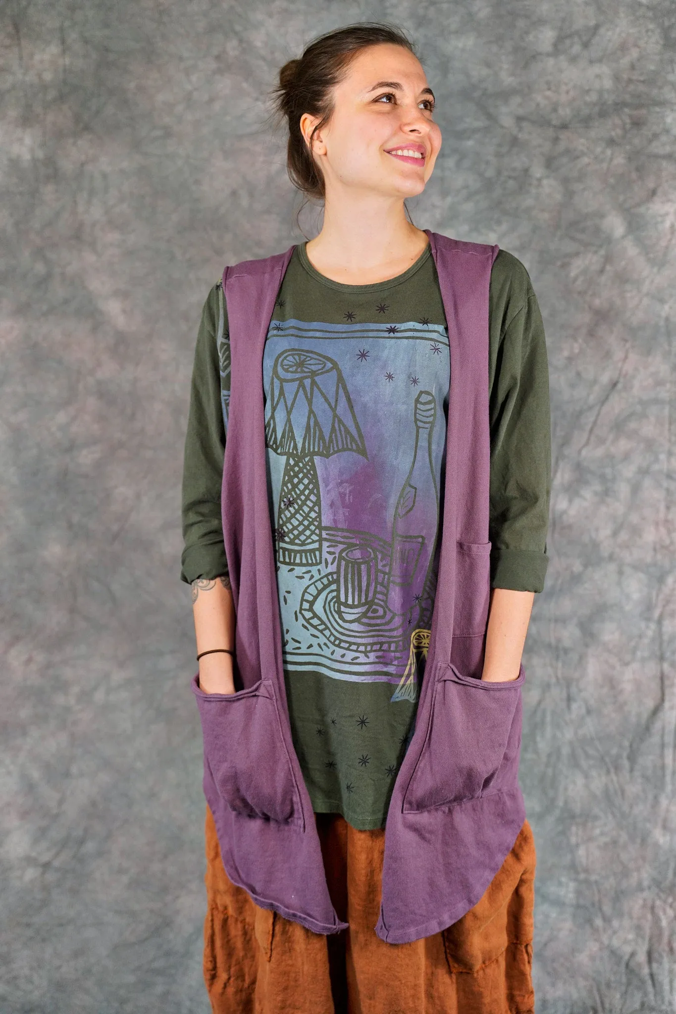 6226 Calyx Vest Twilight