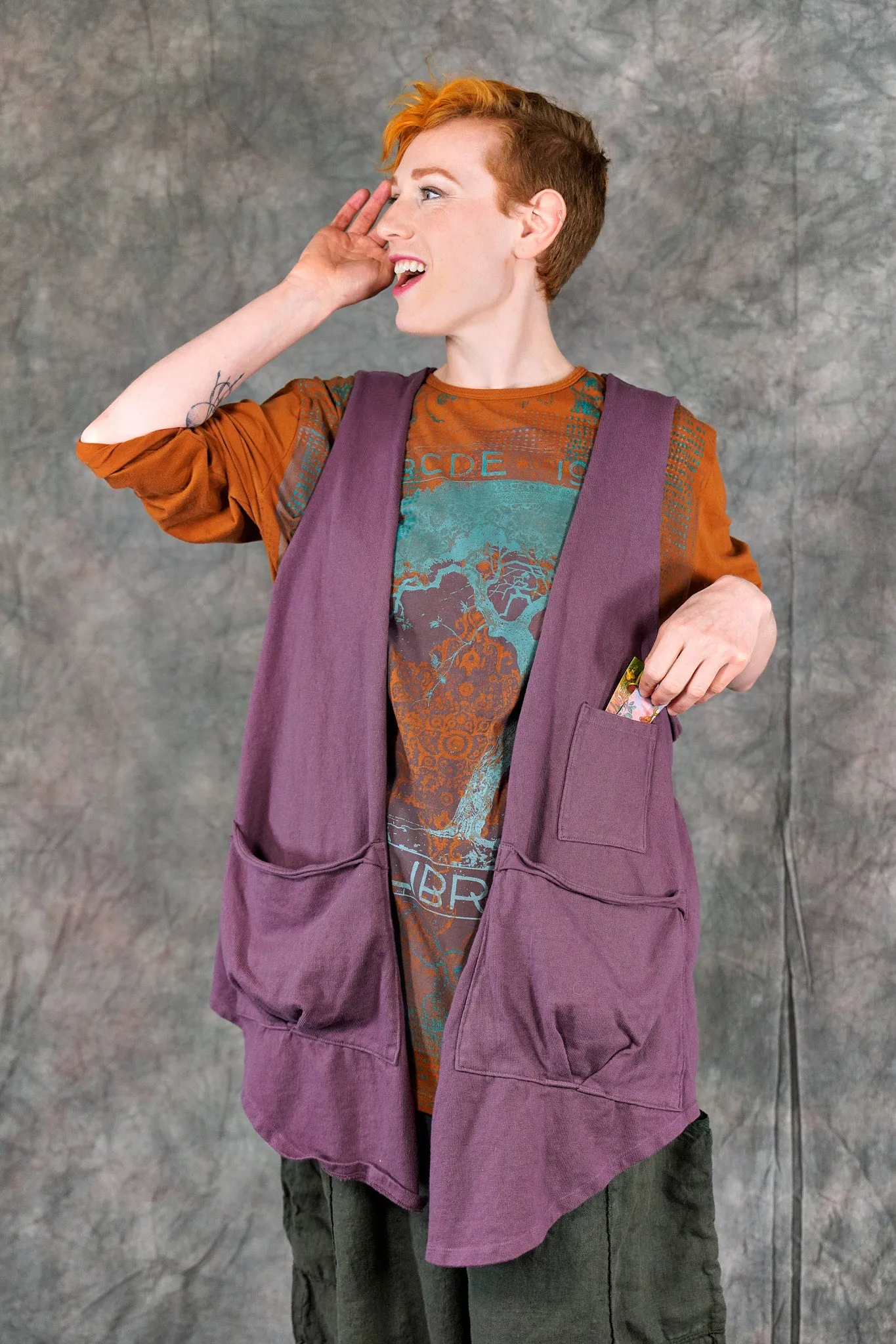 6226 Calyx Vest Twilight