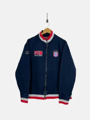 90's Bayern Munich Embroidered Vintage Zip-Up Sweatshirt/Jacket Size M-L