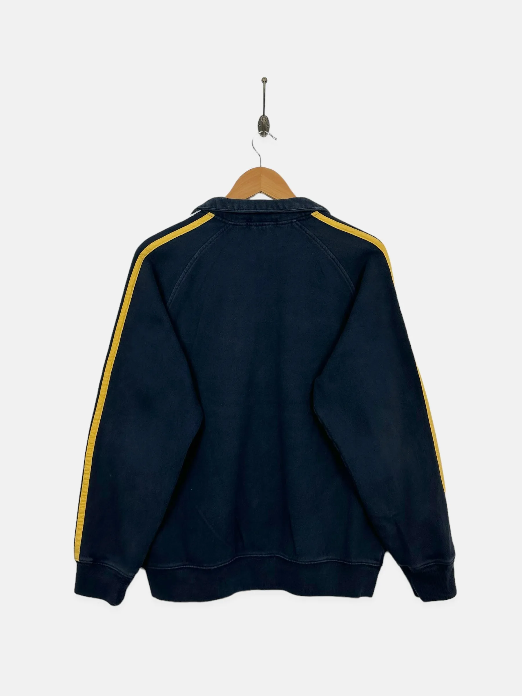90's Nautica Embroidered Vintage Zip-Up Jersey Size 10-12