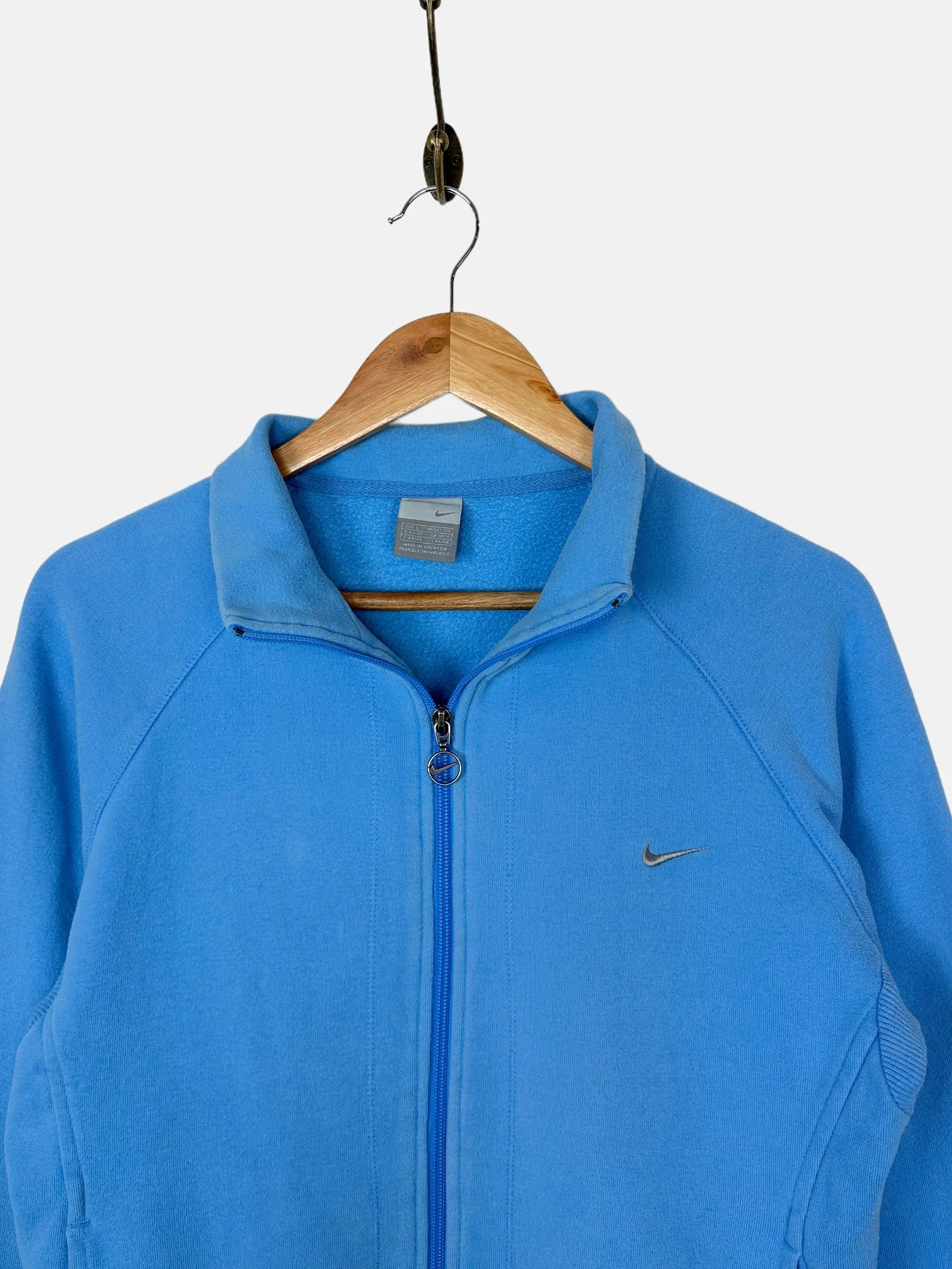 90's Nike Embroidered Vintage Zip-Up Jersey/Jacket Size 8