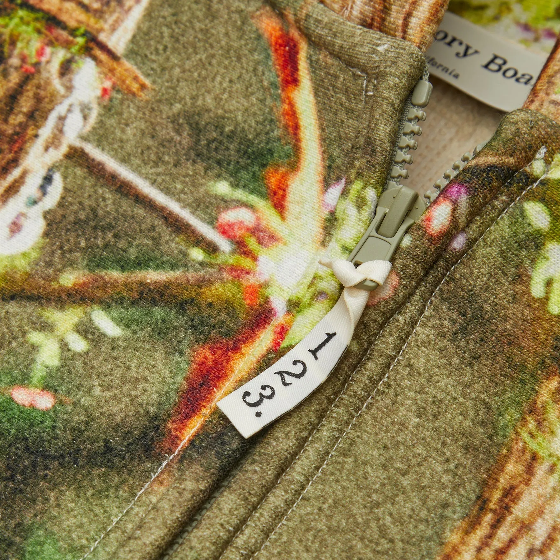 Abc. 123 Waffle Zip Up Hoodie - Camo