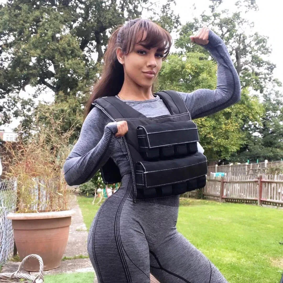 Adjustable Weighted Training Vest | Fitness Weight Trainer | Patriotpaks Weighted Vest