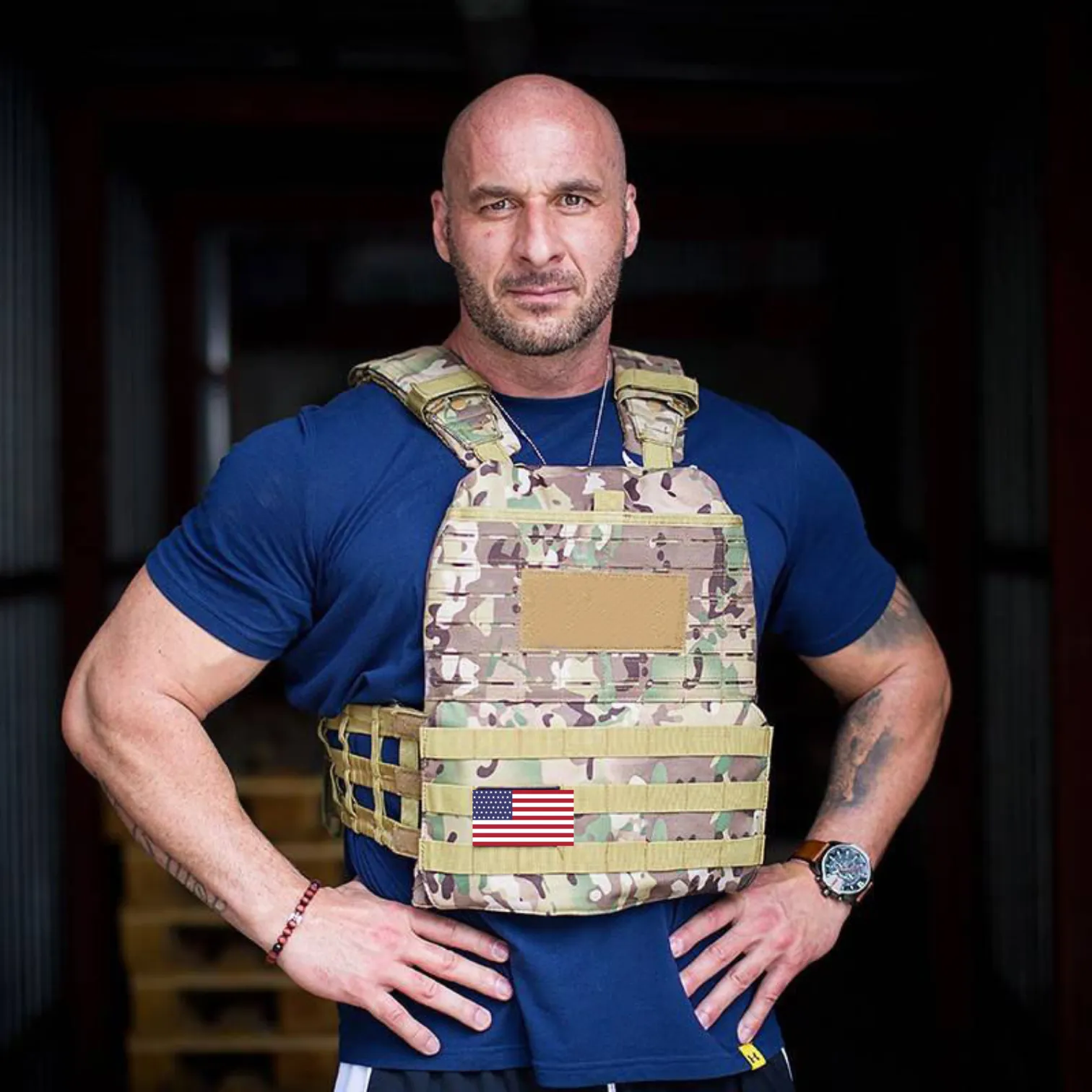 Adjustable Weighted Training Vest | Rucking Vest | Patriotpaks Weighted Vest