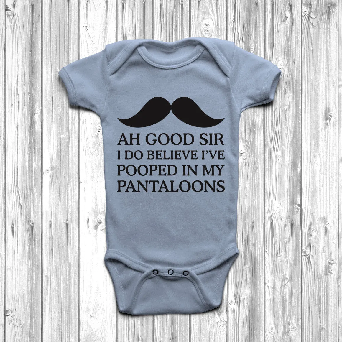 Ah Good Sir I Pooped Baby Grow