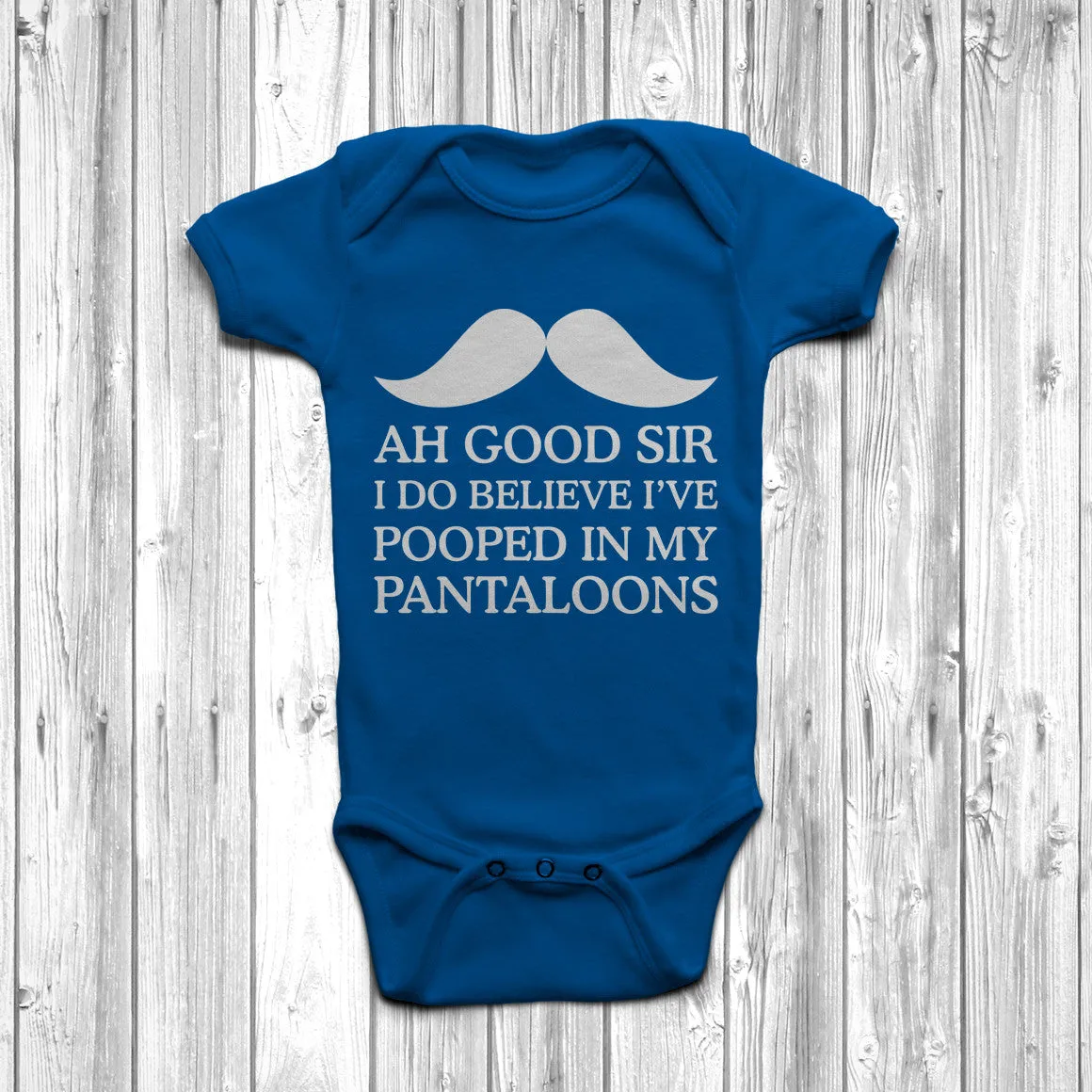 Ah Good Sir I Pooped Baby Grow