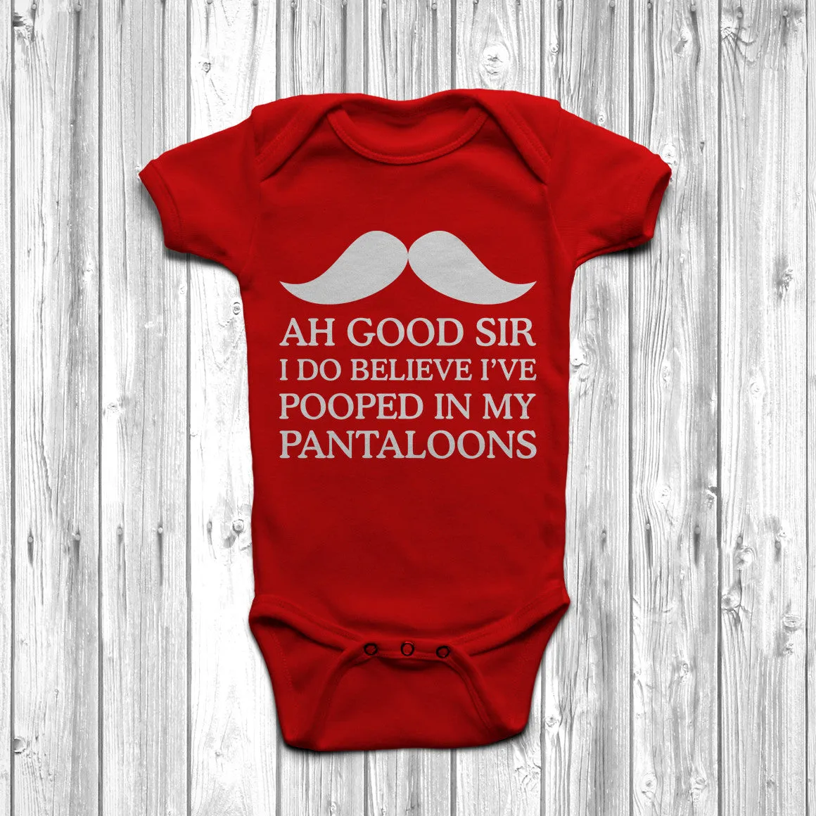 Ah Good Sir I Pooped Baby Grow