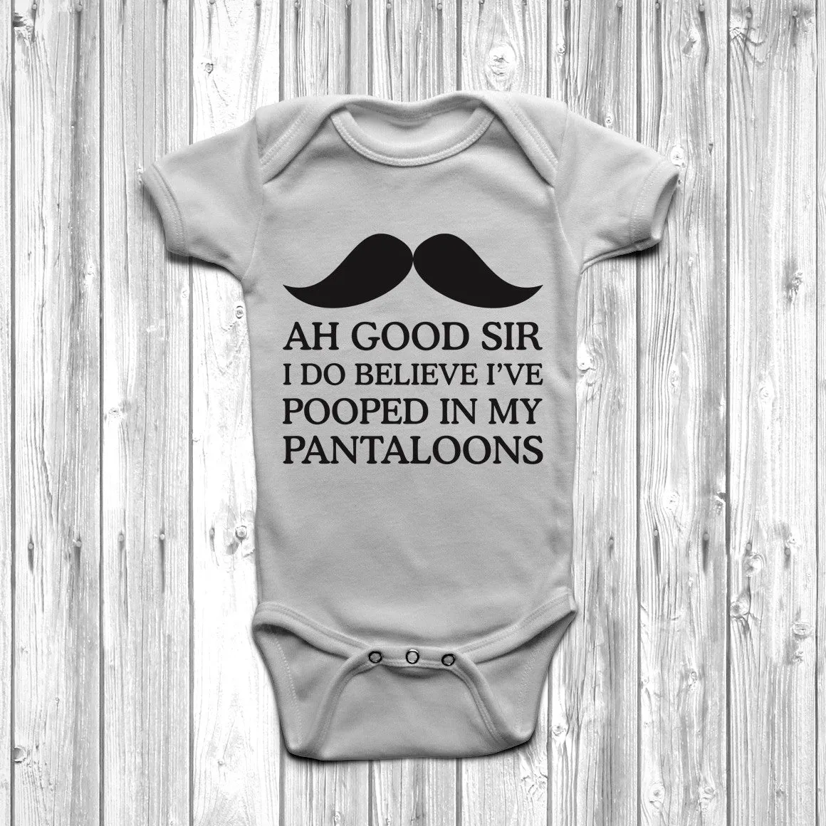 Ah Good Sir I Pooped Baby Grow