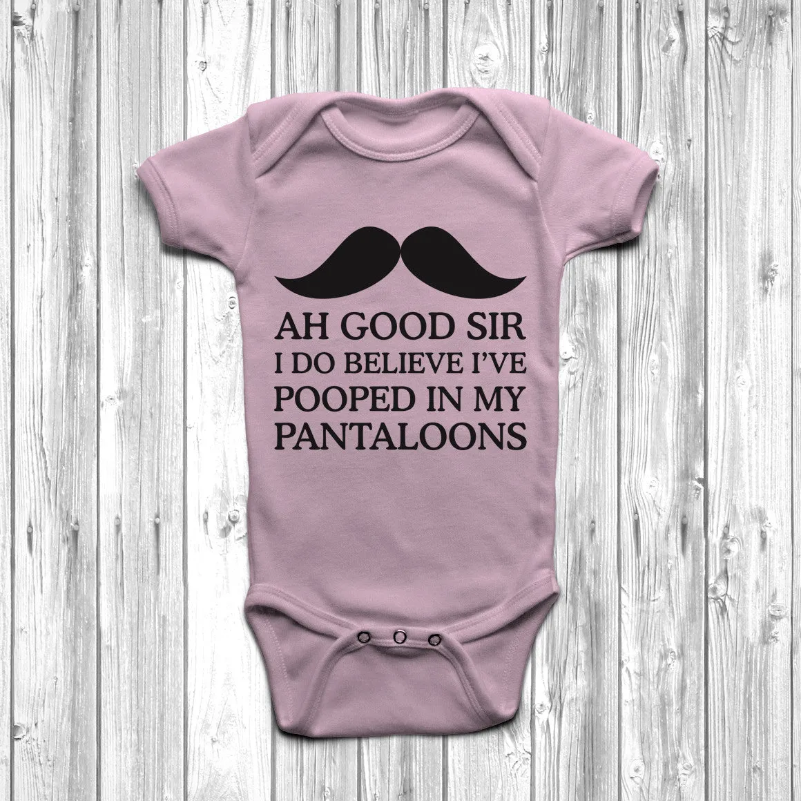 Ah Good Sir I Pooped Baby Grow