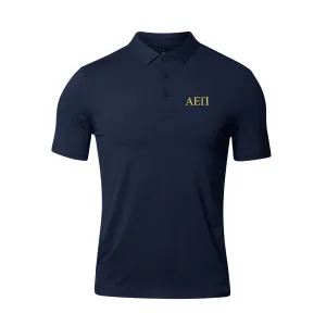 Alpha Epsilon Pi lululemon Evolution Short-Sleeve Polo - Navy