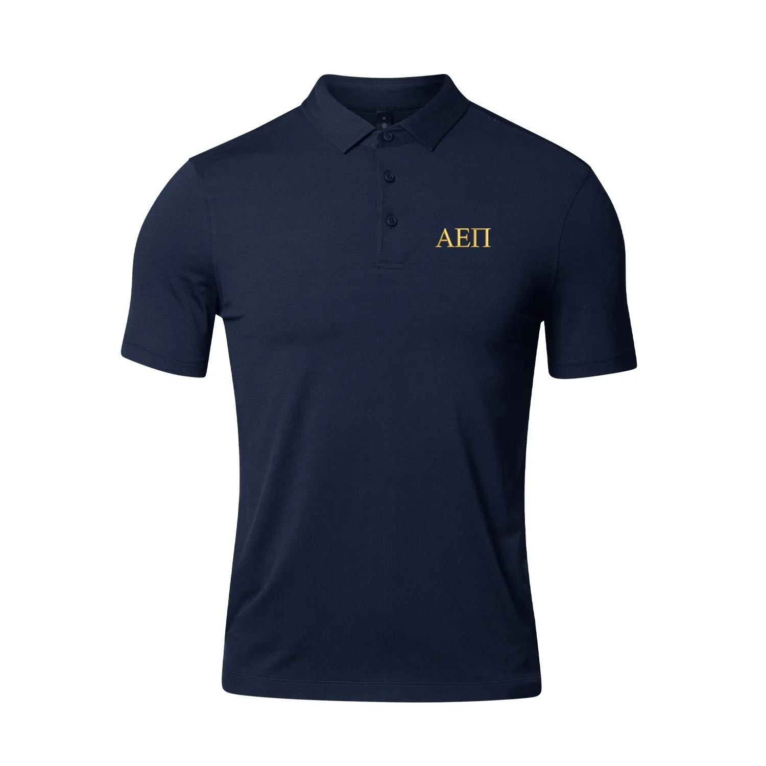 Alpha Epsilon Pi lululemon Evolution Short-Sleeve Polo - Navy