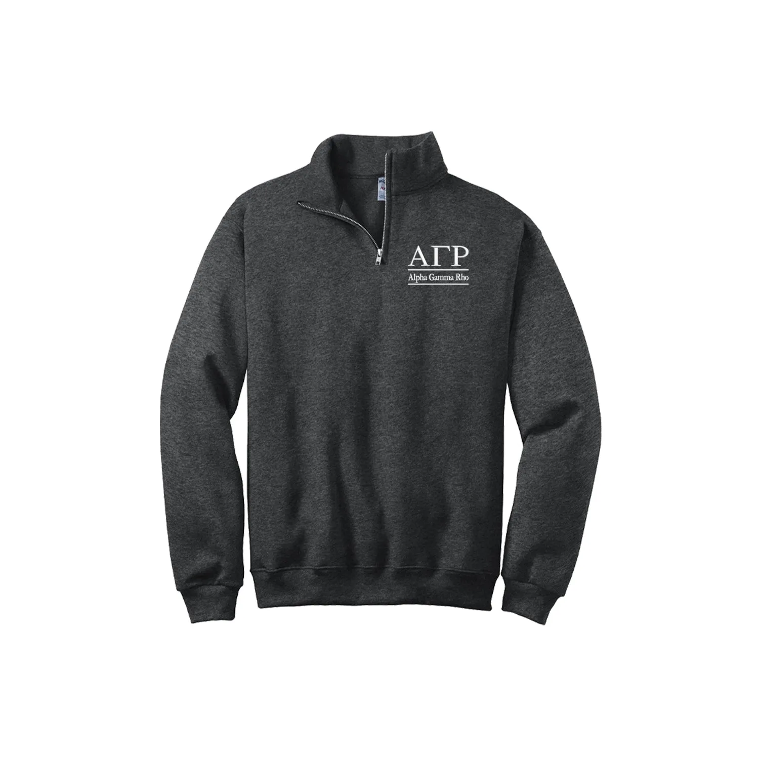 Alpha Gamma Rho Sweatshirt - Quarter Zip