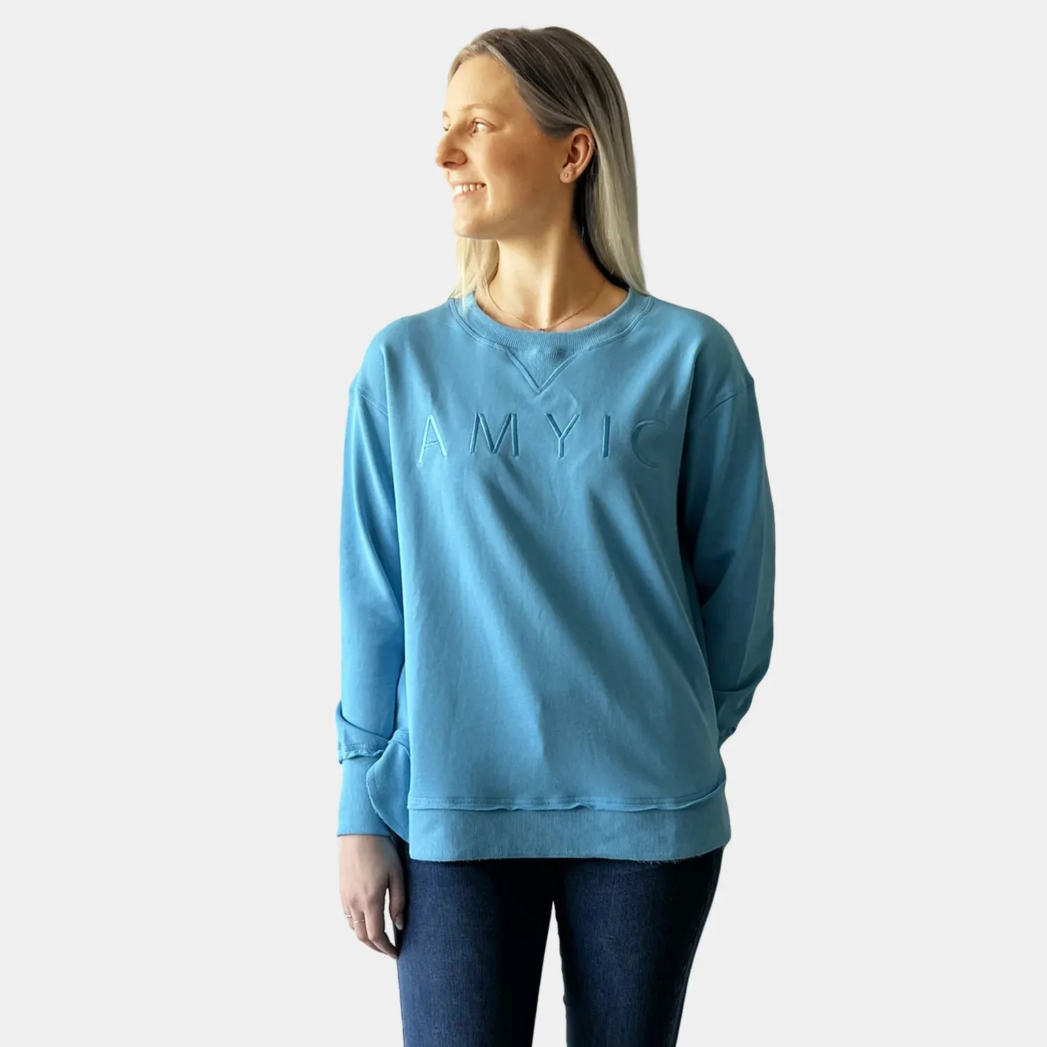 AMYIC SWEATER LIGHT BLUE