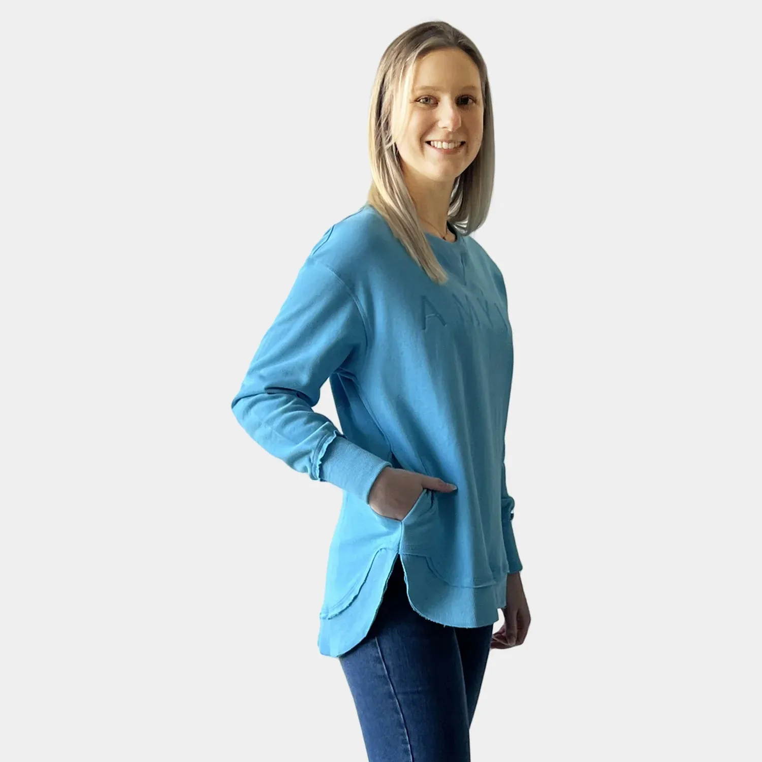 AMYIC SWEATER LIGHT BLUE