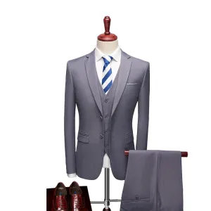 Andrew | Men's Business / Wedding Suit | Light Grey