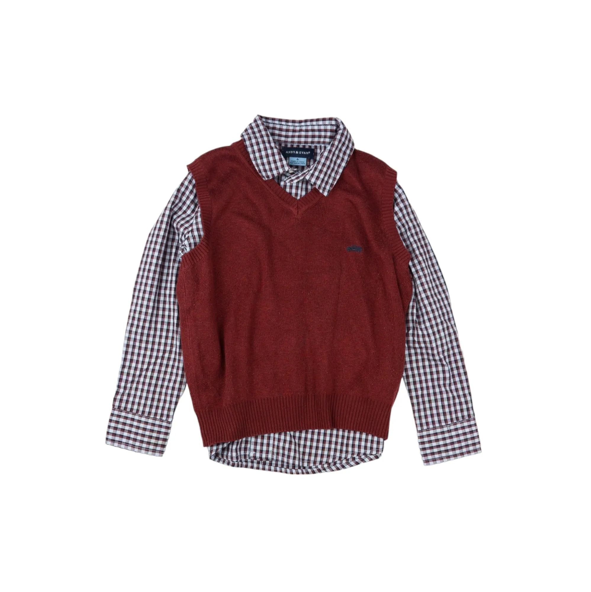 Andy & Evan shirt   vest 6