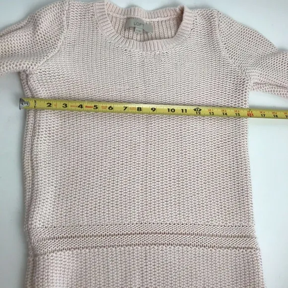 Ann Taylor Loft light pink sweater