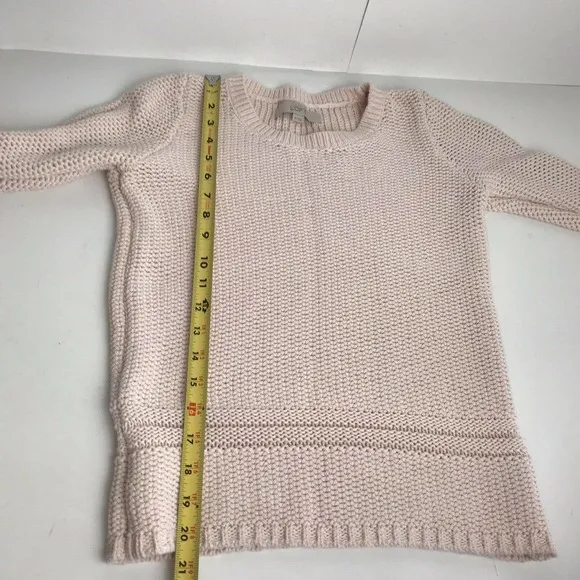 Ann Taylor Loft light pink sweater