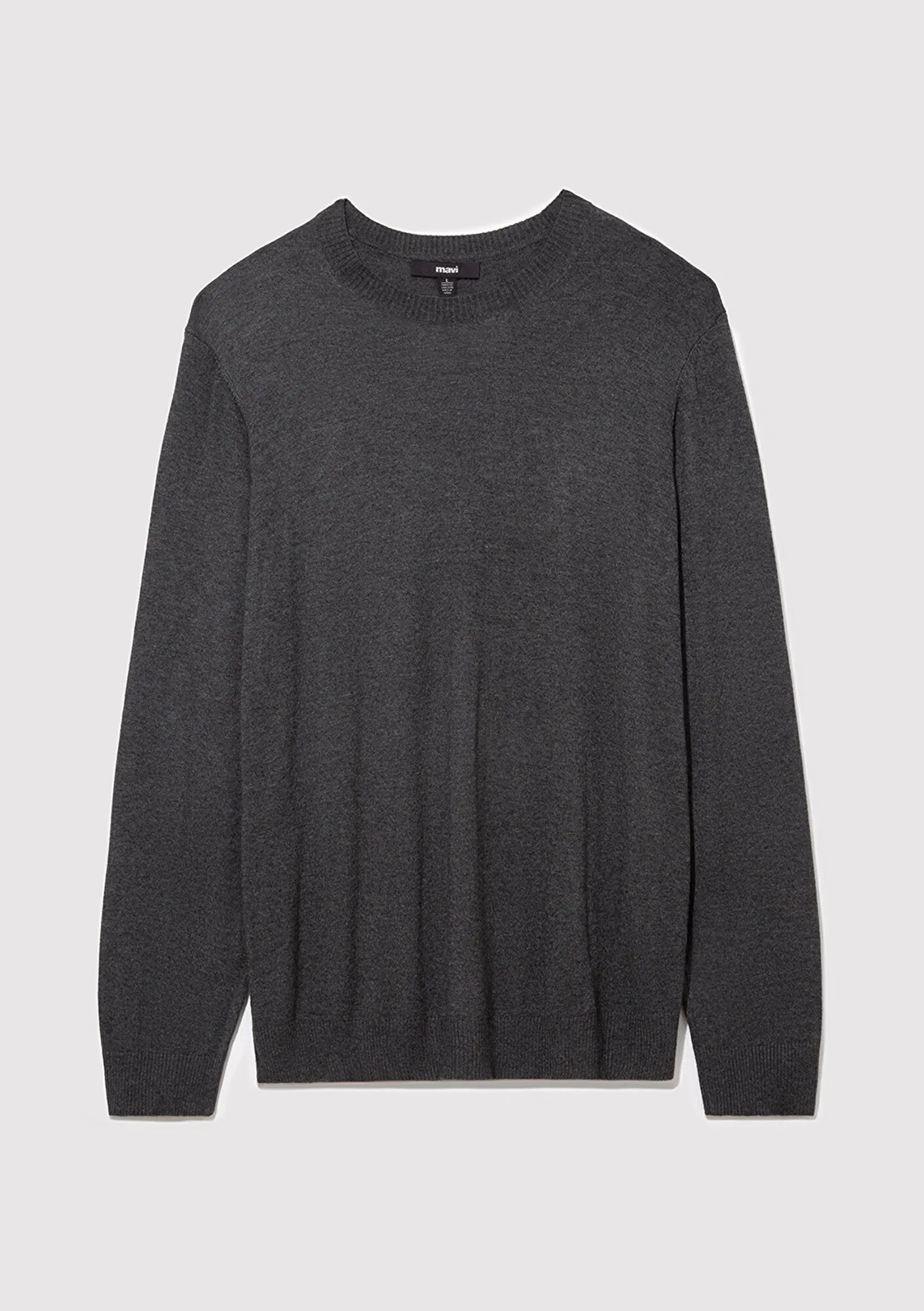 Anthracite Cashmere Blend Sweater