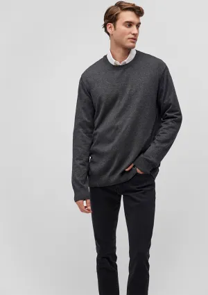 Anthracite Cashmere Blend Sweater