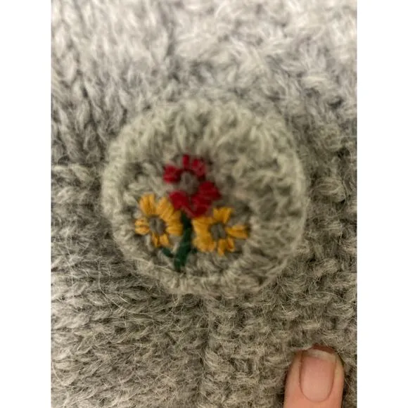 Anthropologie Charlie &amp; Robin Wool Alpaca Blend Sweater Sz M