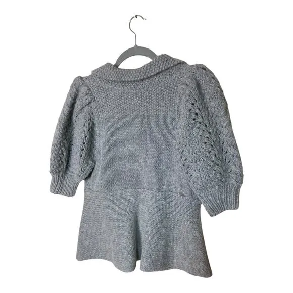 Anthropologie Charlie &amp; Robin Wool Alpaca Blend Sweater Sz M