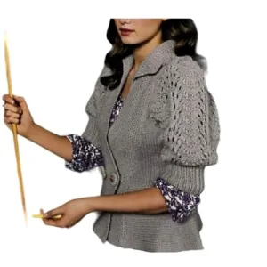 Anthropologie Charlie &amp; Robin Wool Alpaca Blend Sweater Sz M