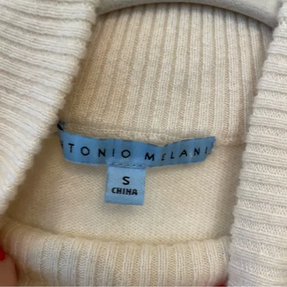 Antonio Melani Cashmere Mock Neck Sweater