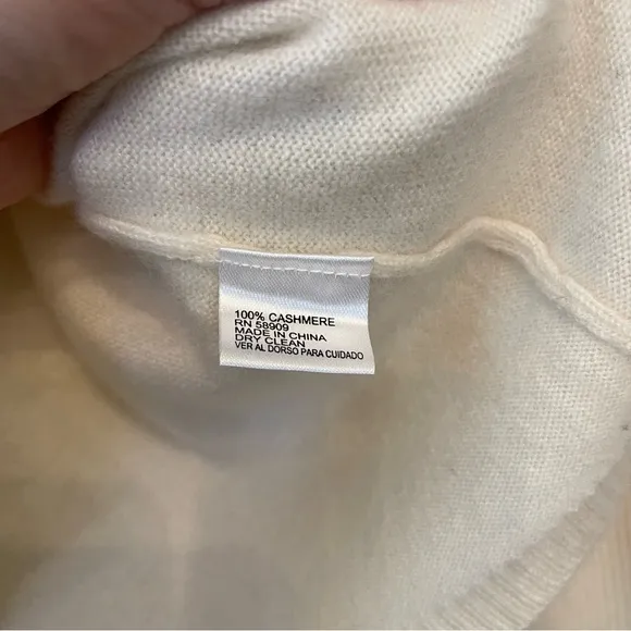 Antonio Melani Cashmere Mock Neck Sweater