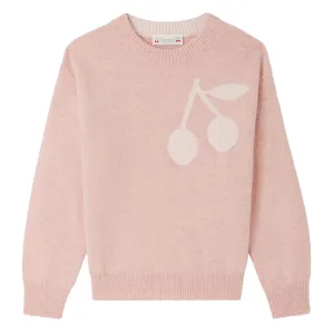 Anumati Pink Cherry Cashmere Sweater