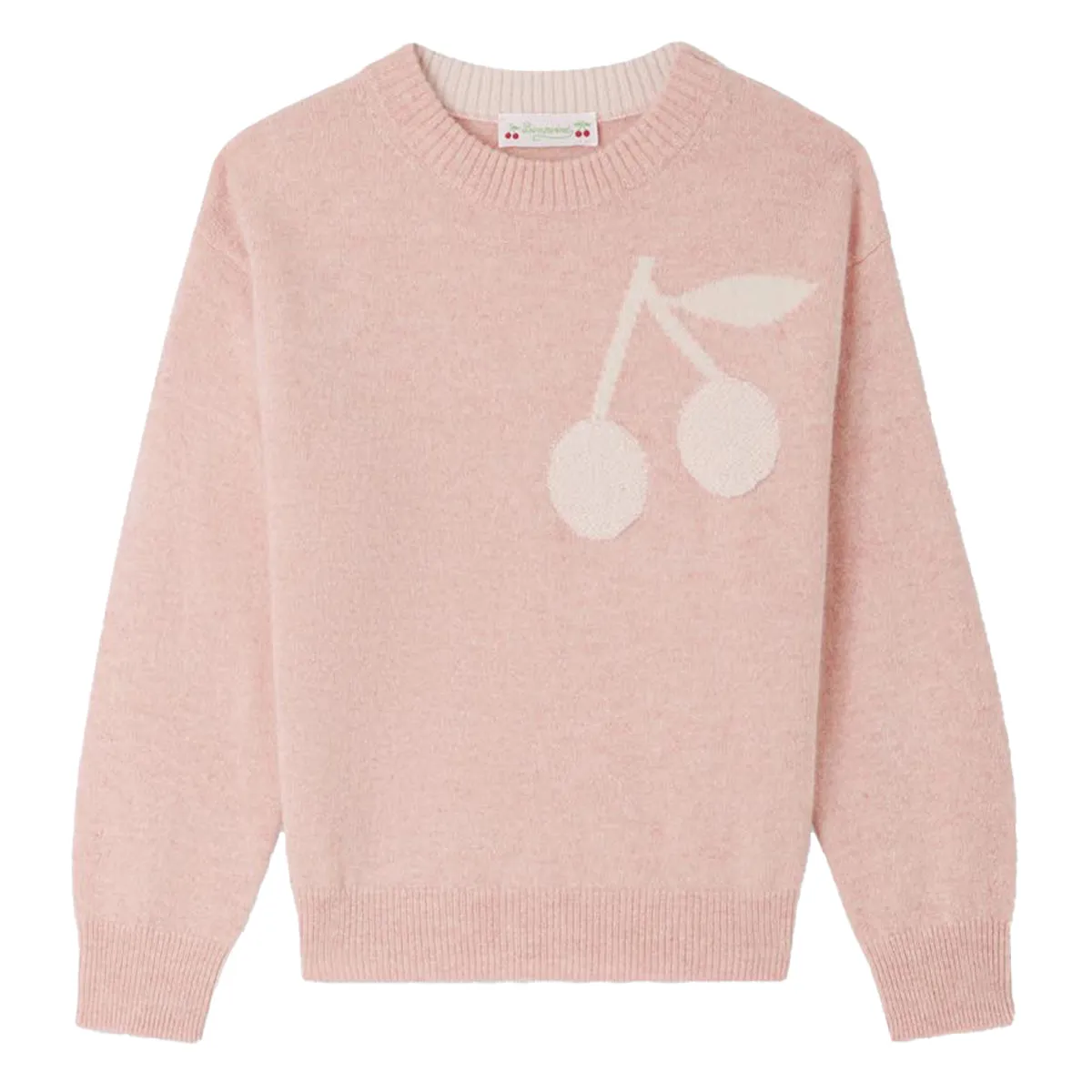 Anumati Pink Cherry Cashmere Sweater
