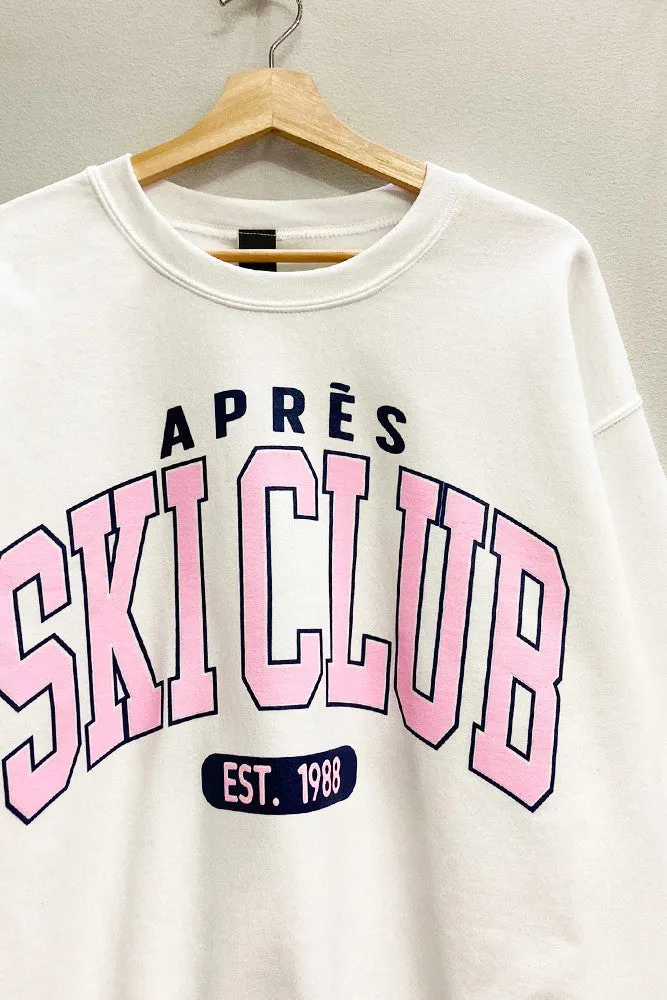 Apres Ski Club Crewneck Sweatshirt