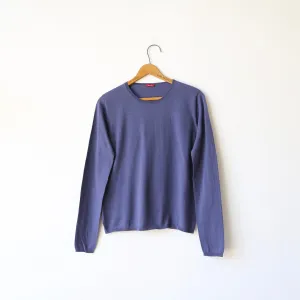 Apuntob Cotton Cashmere Pullover -  Sugar Blue