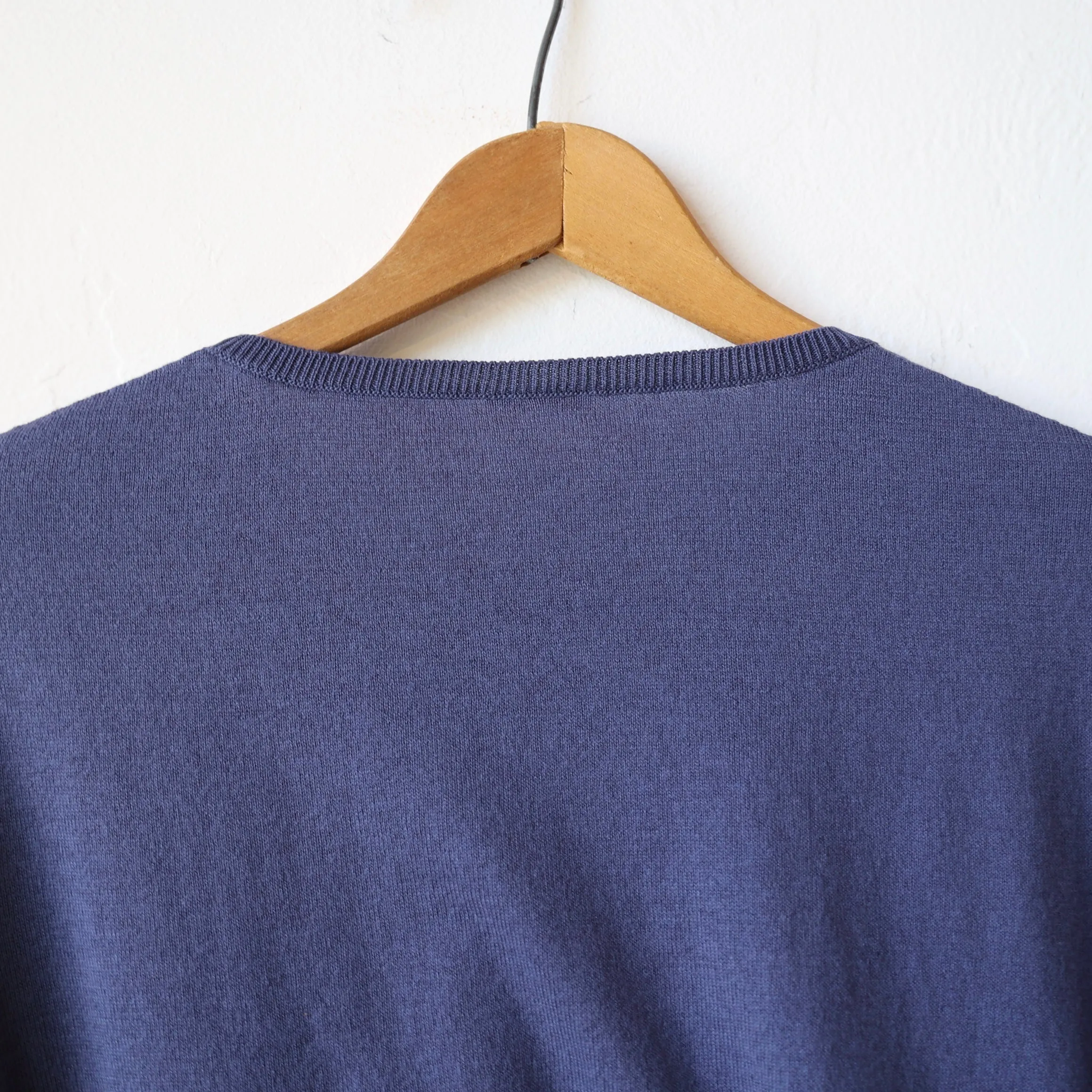 Apuntob Cotton Cashmere Pullover -  Sugar Blue