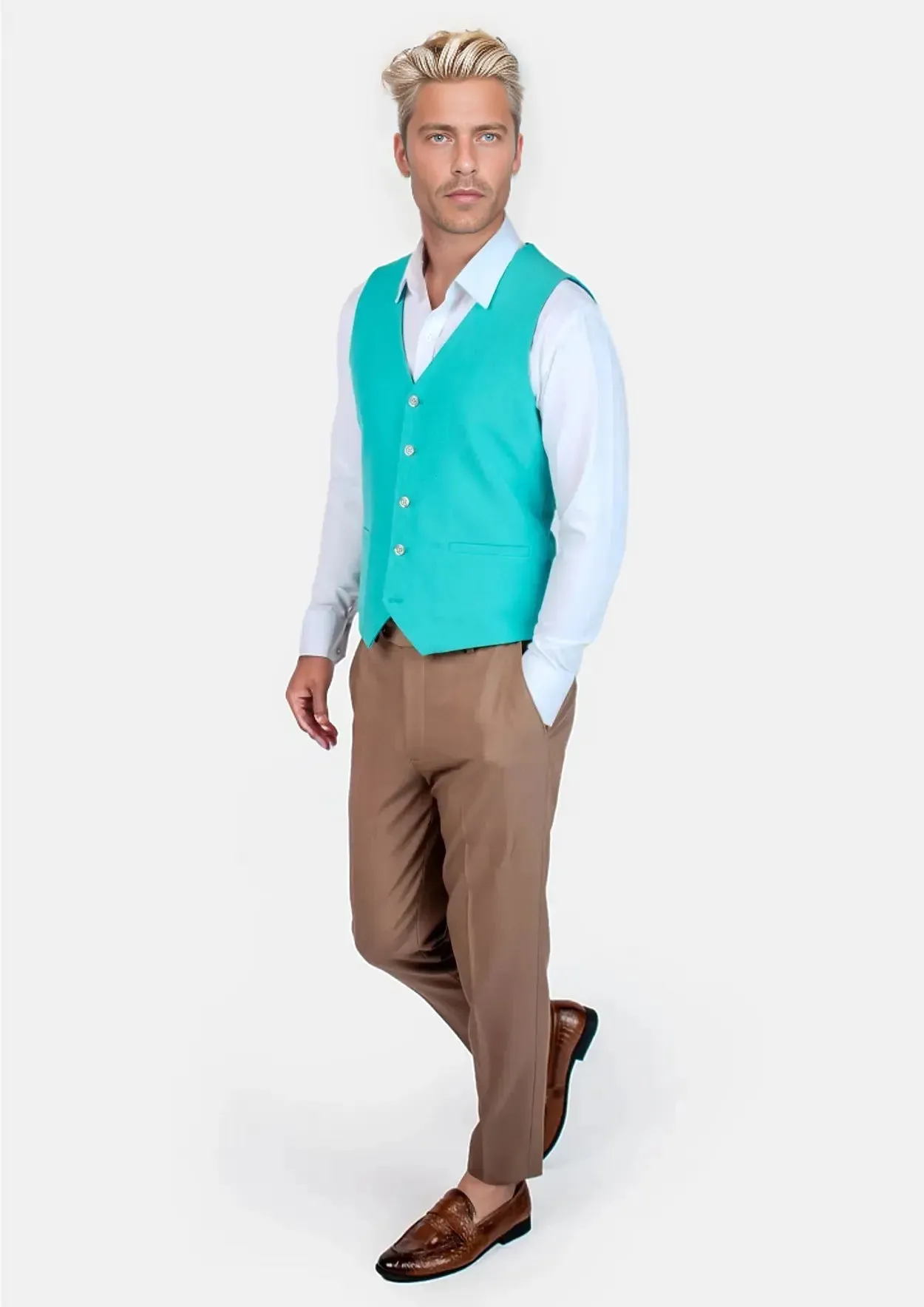 Aqua Blue Vest