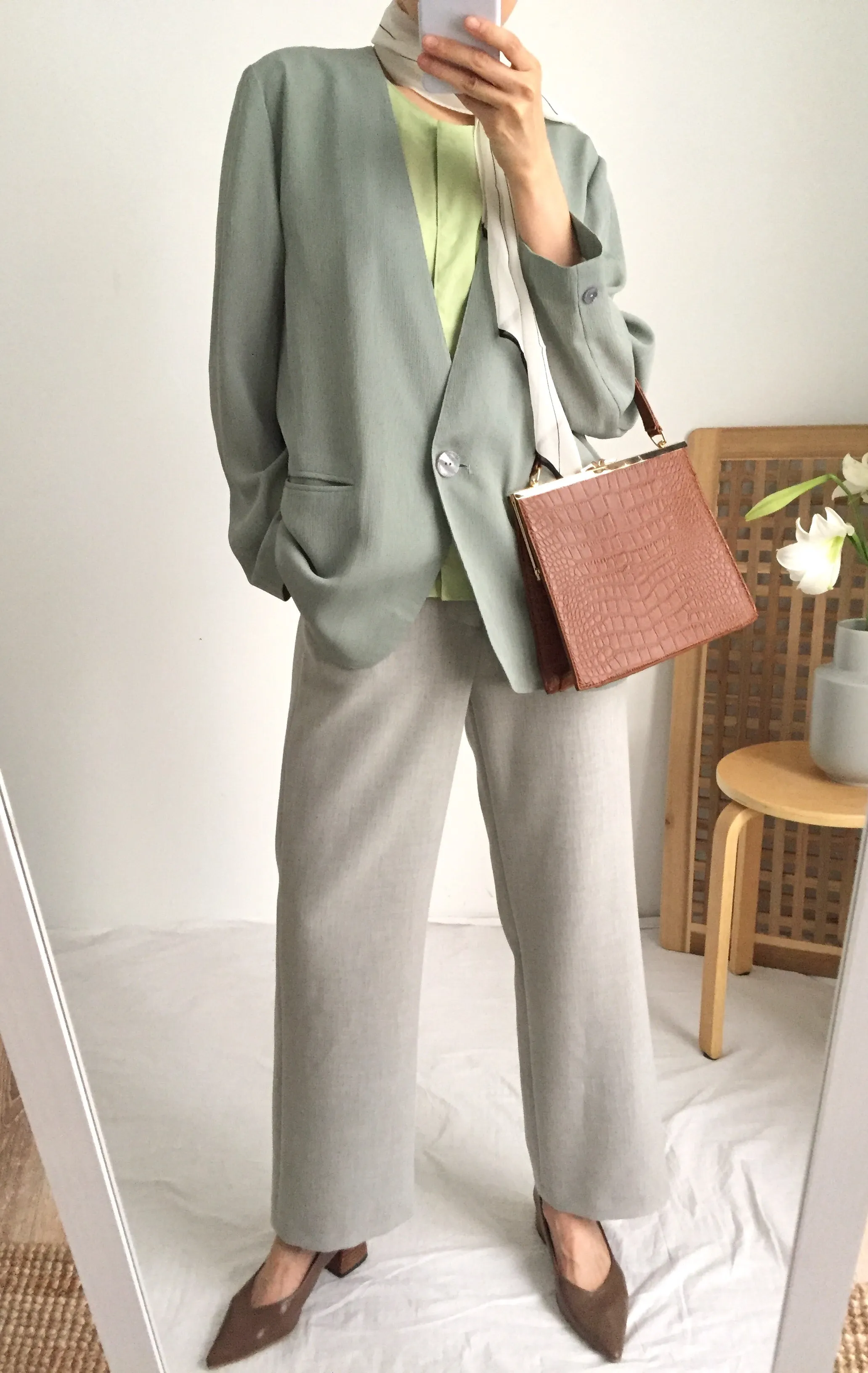aretha summer suit jacket {Japanese vintage}