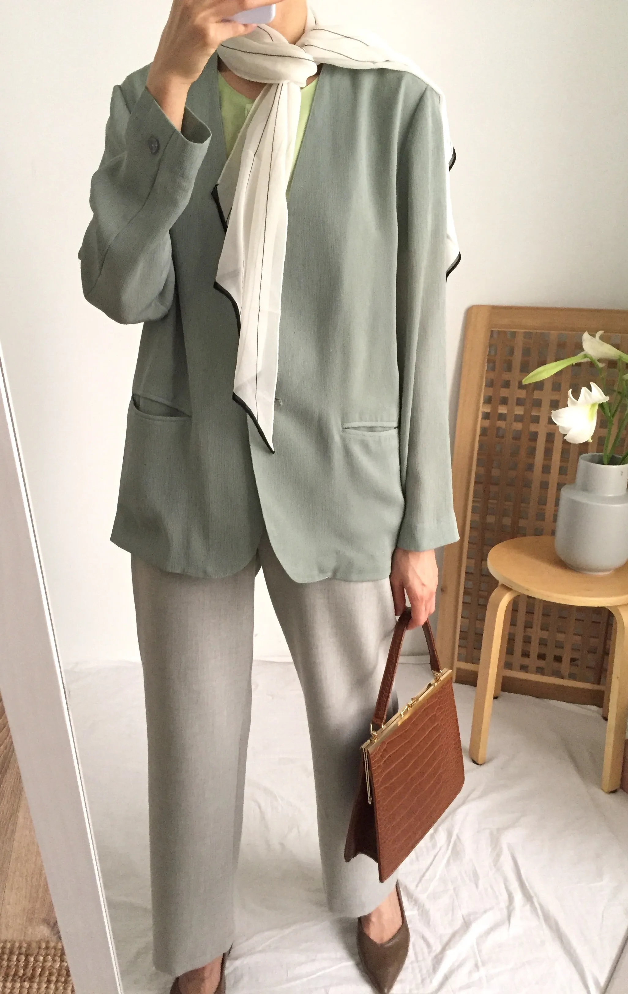 aretha summer suit jacket {Japanese vintage}