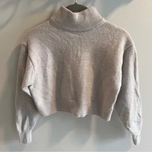 Aritzia Wilfred Free Light Gray Wool Sweater Size 2XS