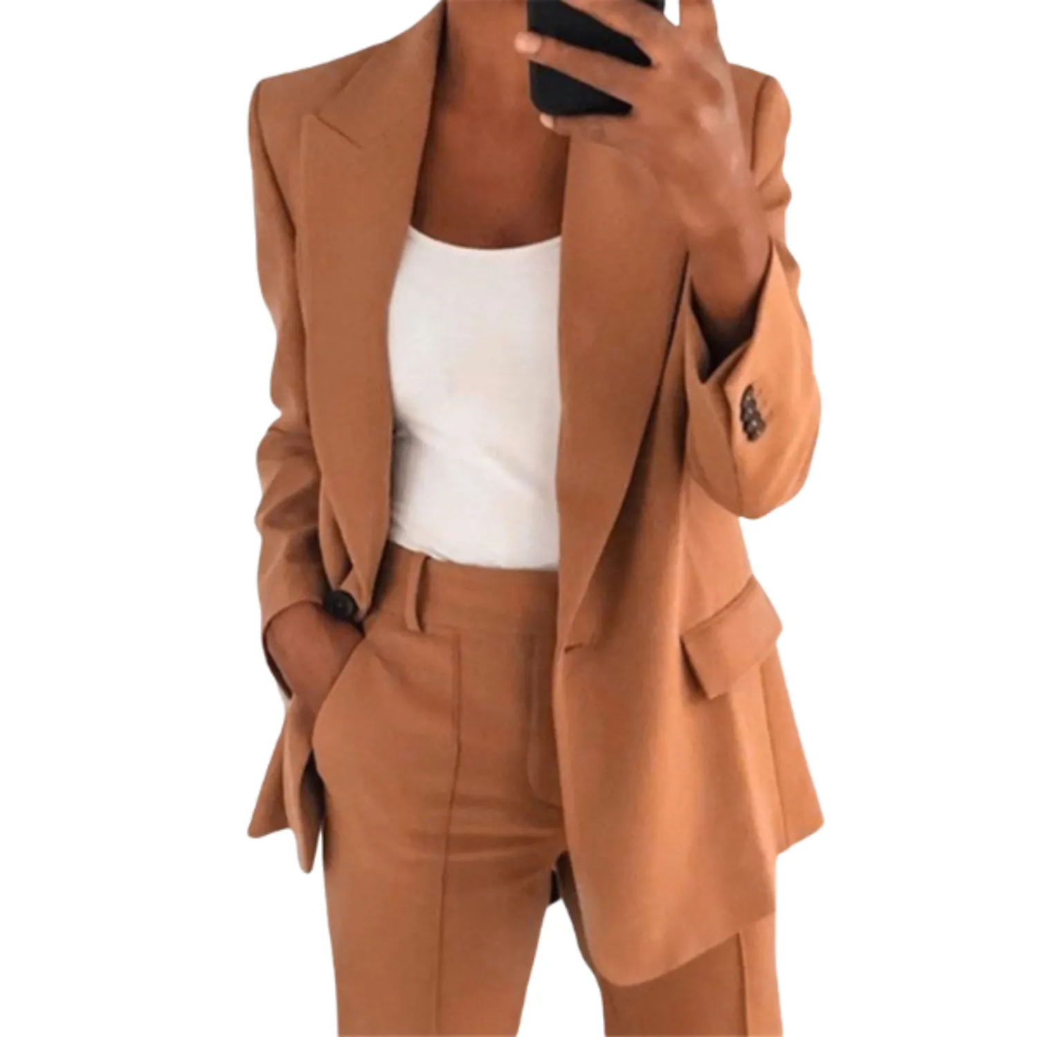 Arlenza | Womens Trouser Suit Set – Smart 2-Piece Outfit with Blazer & Pants for Wedding Guests, Office or Events