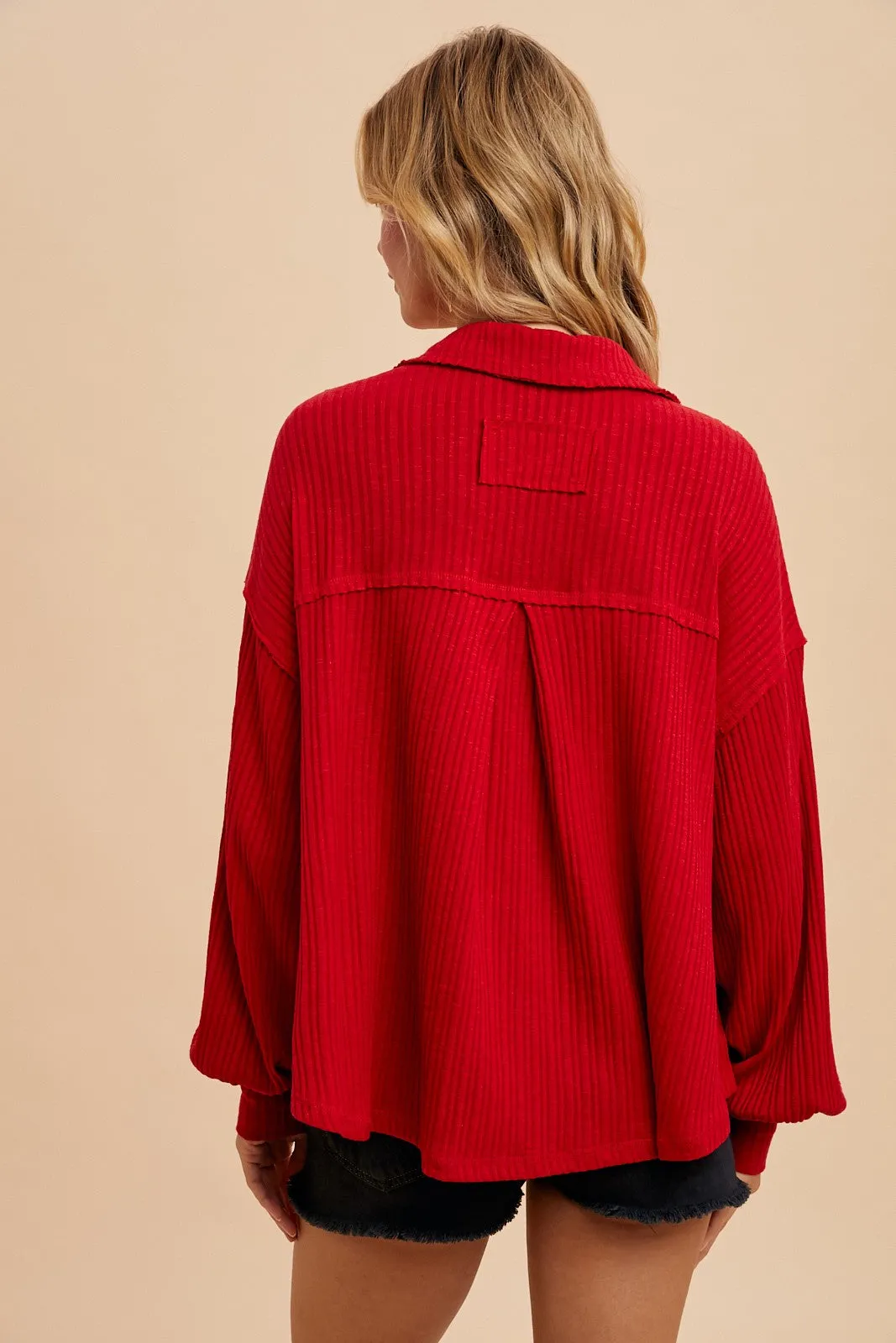 ASPEN RIBBED KNIT POLO
