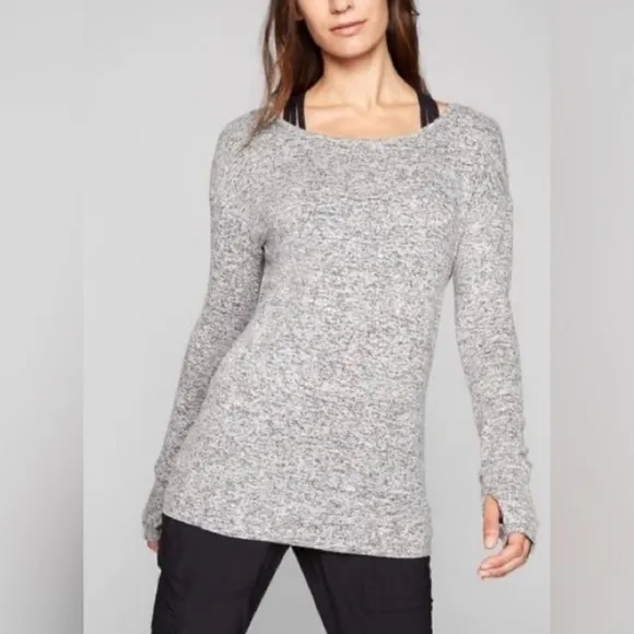 ATHLETA Cut Out SWEATER Women XXS