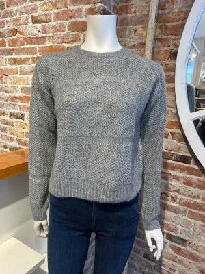 AUTUMN CASHMERE HONEYCOMB CREW