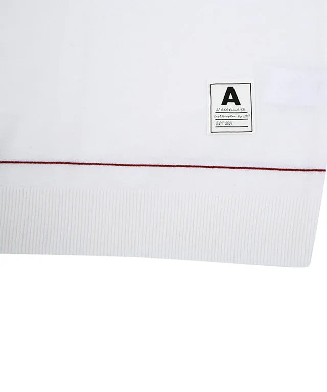AVEN Men's Basic Polo Knit - White