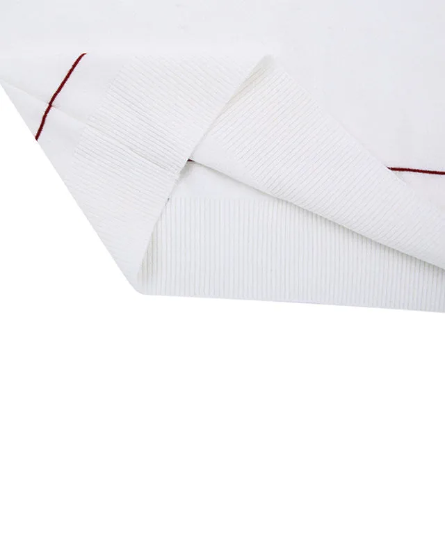 AVEN Men's Basic Polo Knit - White