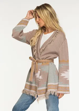 Aztec Cardigan Sweater