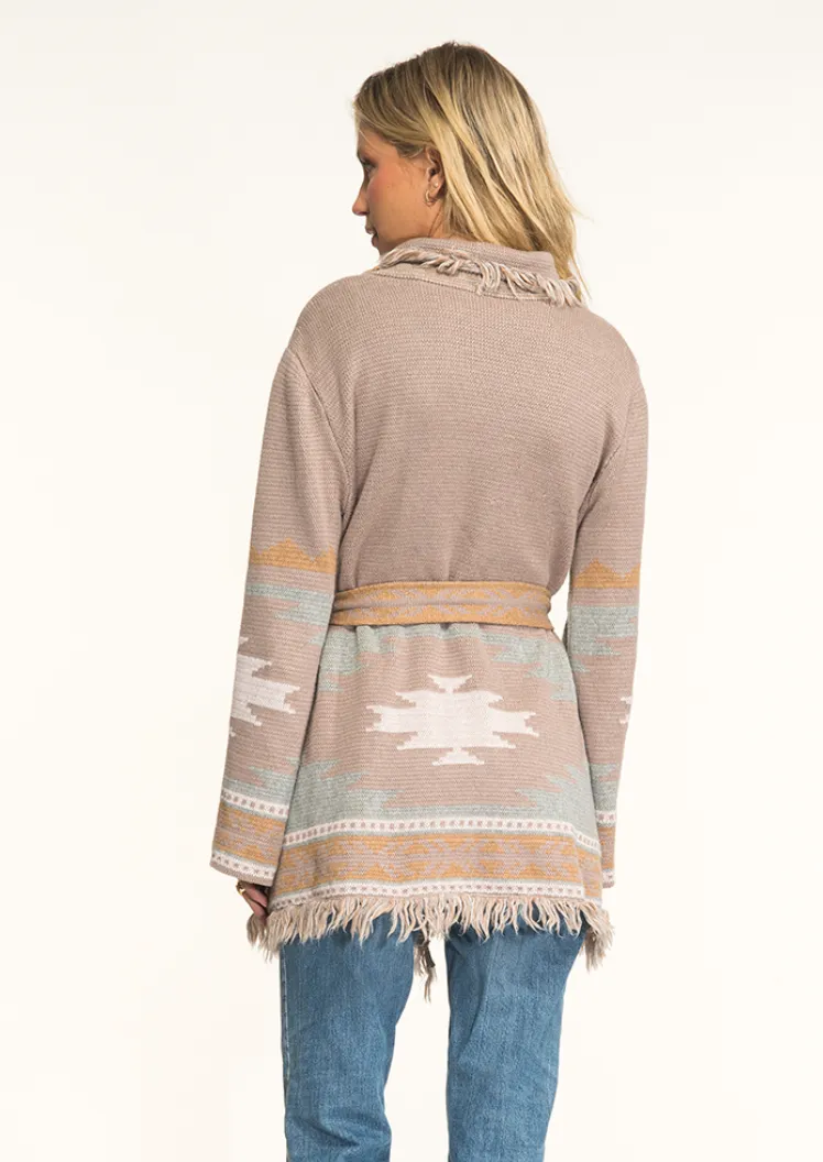 Aztec Cardigan Sweater